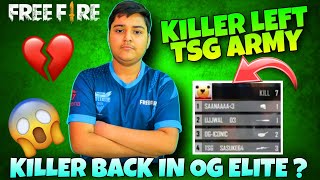 KILLER LEFT TSG ARMY 😱 | ICONIC REACT ON KILLER LEFT 😨 | KILLER BACK OG ELITE?🤔