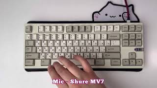 Matrix Magic3 ASMR Typing  #custom #electronics #asmr #customkeyboard #mechanicalkeyboard #gaming