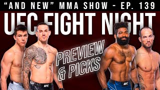 UFCFN: Allen vs. Curtis 2 MAIN CARD PREVIEW & PICKS