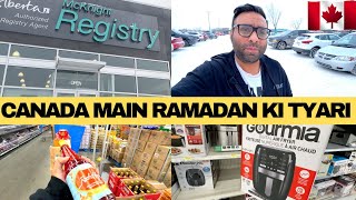 Canada Apne Driving Licence Ko Nahi Manta | Ramadan Preparation in Canada 2024 | Canada Vlogs