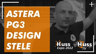 Huss Expo 2022 | Hof im Interview: die neue PG3 Design Stele