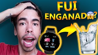 ⌚️Smartwatch d18 é a prova d'agua? (Surpreso com esse Relógio)