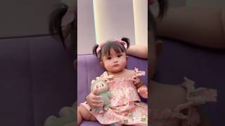 Senangnya Dek Cunda Dapat Boneka Labubu #dennycaknan #bellabonita #shorts