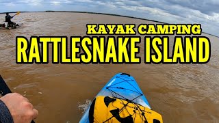 KAYAK CAMPING RATTLESNAKE ISLAND- LAKE EUFAULA ALABAMA