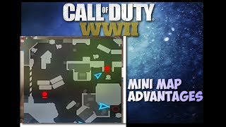 "WW2 MINI MAP ADVANTAGES!" COD WW2 TIPS AND TRICKS #5