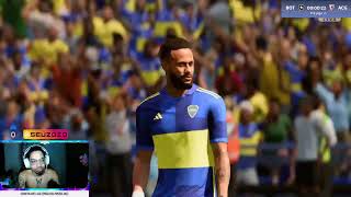 NEYMAR BRILHANDO COM A CAMISA DO BOCA JÚNIOR AOS 40 ANOS - MODO CARREIRA FIFA 24