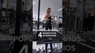 POPO dos SONHOS 4 EXERCÍCIOS INDISPENSÁVEIS. #bumbumnanuca #treino #treinodequadriceps #coxasgrossas