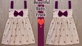 Beautiful Baby Frock Cutting And Stitching//Baby Frock Design//1-2 year baby frock//Style by Rano