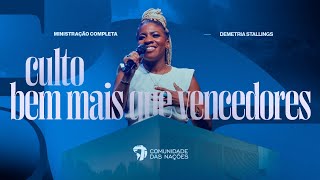 Culto Bem Mais Que Vencedores 19:30h | Quarta-feira 24.01.2024