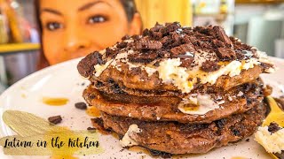 OREO PANCAKES 🥞 🍪 Wow Delicious Breakfast ☀️ 3 Ingredients Pancakes