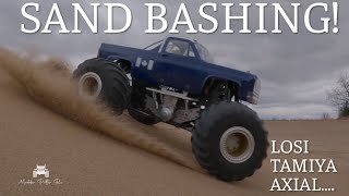 RC Sand Bash;   Losi, Tamiya, Axial        4K