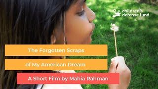 The Forgotten Scraps of My American Dreams: A Short Film by Mahia Rahman