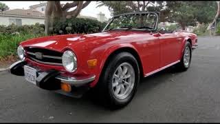 1976 Triumph TR6 at Chequered Flag