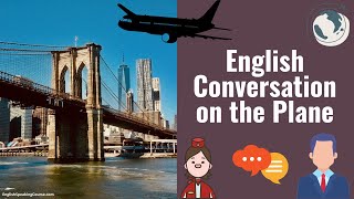 English Conversation on the Plane | Conversation with Air Hostess in Flight