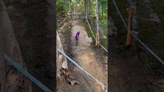 Haters say she’s all gear no idea 🤦🏼‍♀️ Nory winning #Crankworx #Whistler on 1199 #mtb #bike #girl