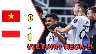 Vietnam - Indonesia 🔥momen skil Indonesia hari knj