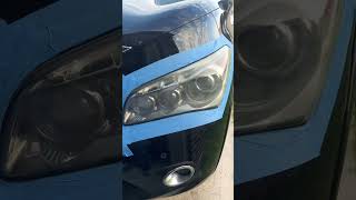 QX56 Headlight Restoration