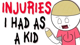 Major Injuries I Had As A Kid (subscribe to theodd1sout)