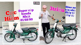 Super Cúp Honda 81/86/90 Cực Hiếm,chỉ từ 3triệu Máy nhật, giao xe toàn quốc giấy tờ đầy đủ