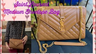 Saint Laurent Medium Envelope Shoulder Bag. Saving $600 ! YSL