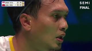 Ahsan/Hendra vs Liang/Wang |All England 2023 Semifinal | Partai Sengit & Dramatis Dengan Poin Kritis