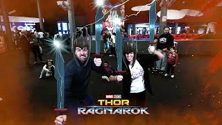 Thor Ragnarok - Augmented Reality photocall