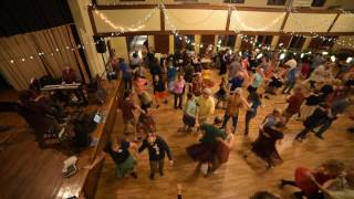 The Great Bear Trio plays contra dance music with George Marshall calling in Tacoma, WA