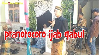 Pranotocoro Ijab Qabul | Pranotococo Bahasa Jawa | Panotocoro Kudus