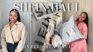 SHEIN WINTER TRY-ON HAUL 2024 | CLOTHING HAUL | Debra Shongwe | SOUTH AFRICA