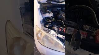 2005 honda civic short circuited crank sensor blowing fuses fi ecu fuse #automobile #mechanic