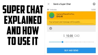 Superchat Explained and How To Use It!