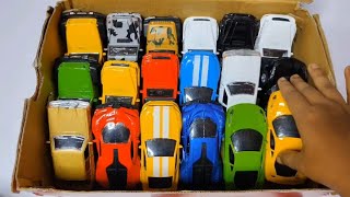 Various Bigger Diecast Model Cars From The Box