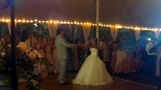 Hero cover by The Vistas band Bride and Groom first dance