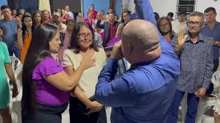 Robson Silva ministrando no ministério da igreja pentecostal Reno e paz em feira nova/SE.