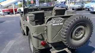 1948 Willys CJ-2A Military Jeep Classic Cars for sale Stuart, FL 34997