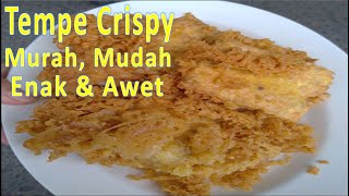 Tempe Crispy, Murah,Mudah, Enak & Awet