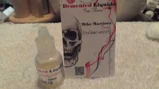 eJuice Review - StrangleBerry by Demented Liquids