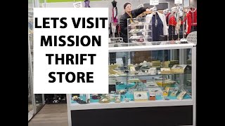 Edmonton Mission Thrift Store - Come browse with me Jan 2023