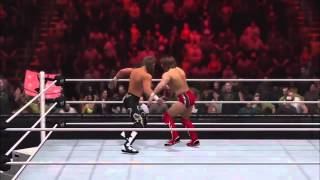 WWE 2K15 PS3 Daniel Bryan Vs "The Heartbreak Kid" Shawn Michaels