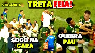 🚨TRETA! CONFUSÃO E POLÊMICA NO CLÁSSICO PALMEIRAS X SÃO PAULO!