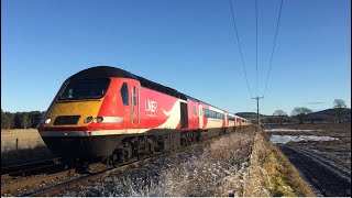 Trains around Ladybank and Springfield (01/12/19)