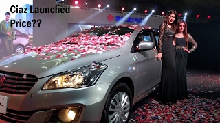 Suzuki Ciaz 2017 Launching ceremony in Pakistan|confirmed Price Revealed