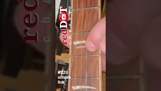 SIMPLE LICK 220 #guitar #belajargitardasar #belajargitarmudah