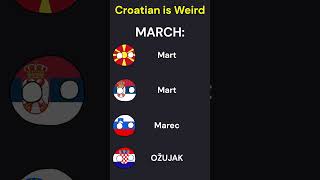 Croatian is WEIRD!!! #croatian #language #shorts