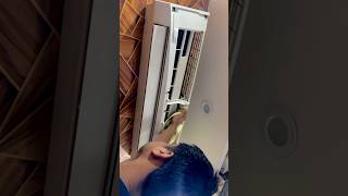 Split AC how to clean    #accleaning