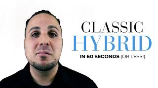 What's GREAT about JO Classic Hybrid in 60 seconds or less