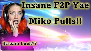 AR 57 Main Account F2P Yae Miko Summons! INSANE! (Genshin Impact)