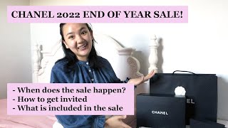 CHANEL 2022 END OF YEAR SALE 40% OFF LUXURY DESIGNER DISCOUNTS (SHOE UNBOXING + NEW SUNGLASSES!)