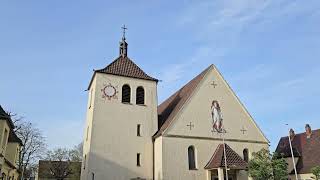 Kitzingen (KT) Siedlung kath. Kirche St. Vinzenz : Vollgeläut