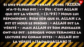 Dire: "SadaquALLAHu el-'Adhîm" après la lecture du Coran - 3 savants de la Sounnah